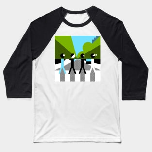 BEATLES  ABBEY ROAD Baseball T-Shirt